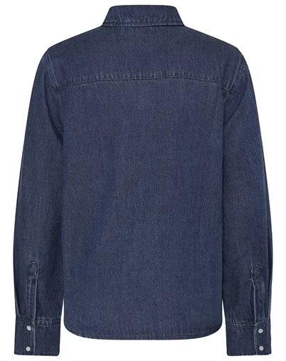 Fransa - FRSunna Skjorte - Dark Blue Denim